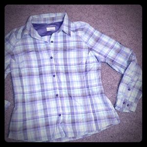 Large Columbia button up